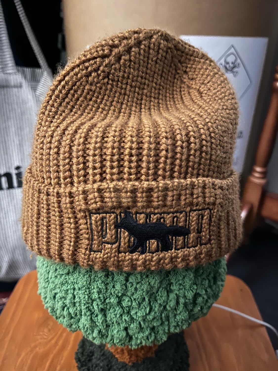 퓨마x메종키츠네 비니 팝니다 상품이미지1