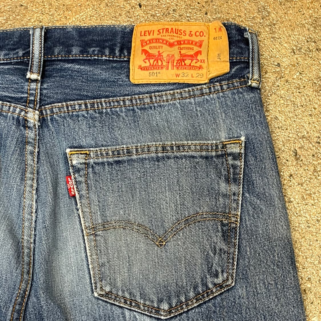 USA  빈티지 리바이스 501 청바지 상품이미지9