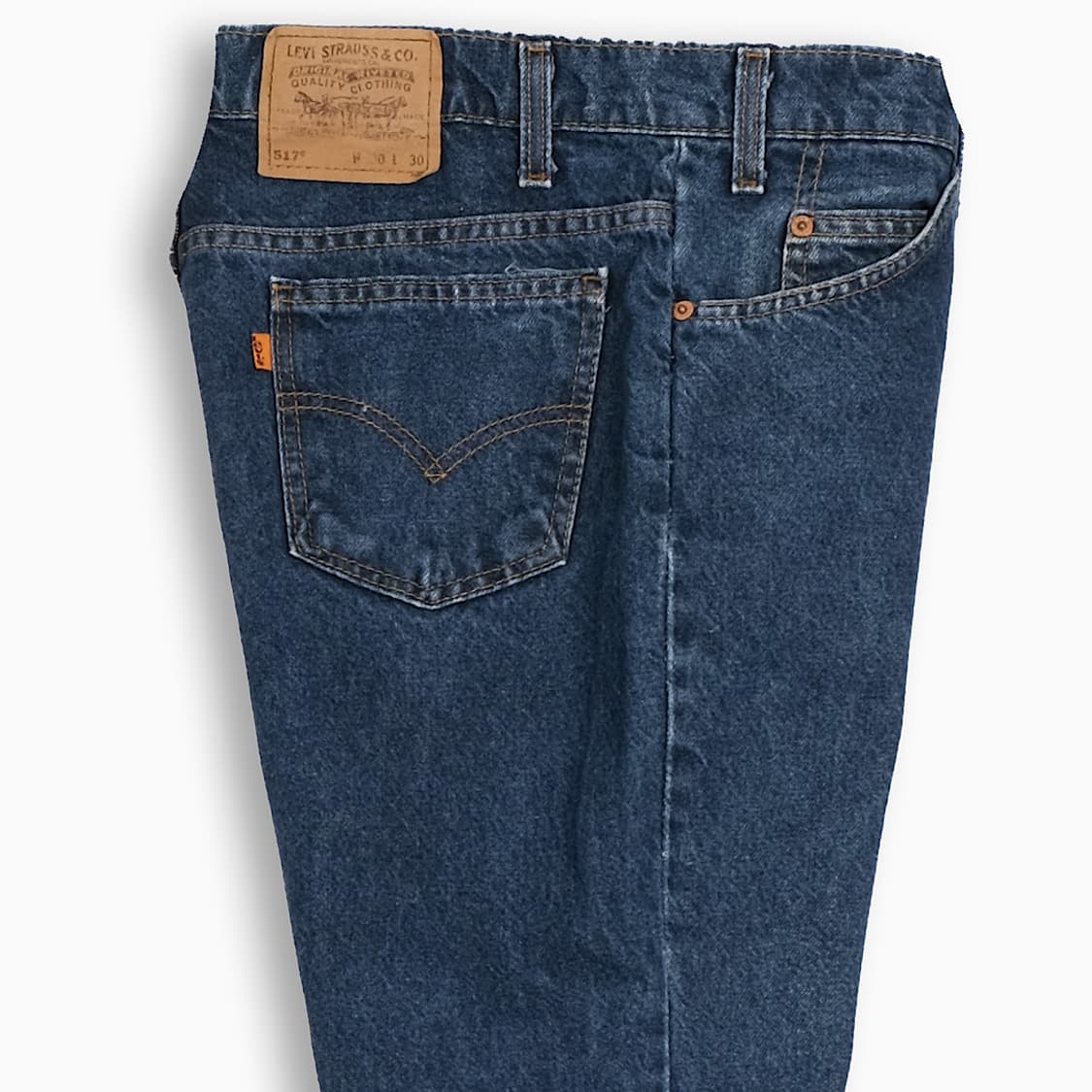 리바이스 517 오렌지탭 진청 90s USA 31 인치 OR5173378 상품이미지5