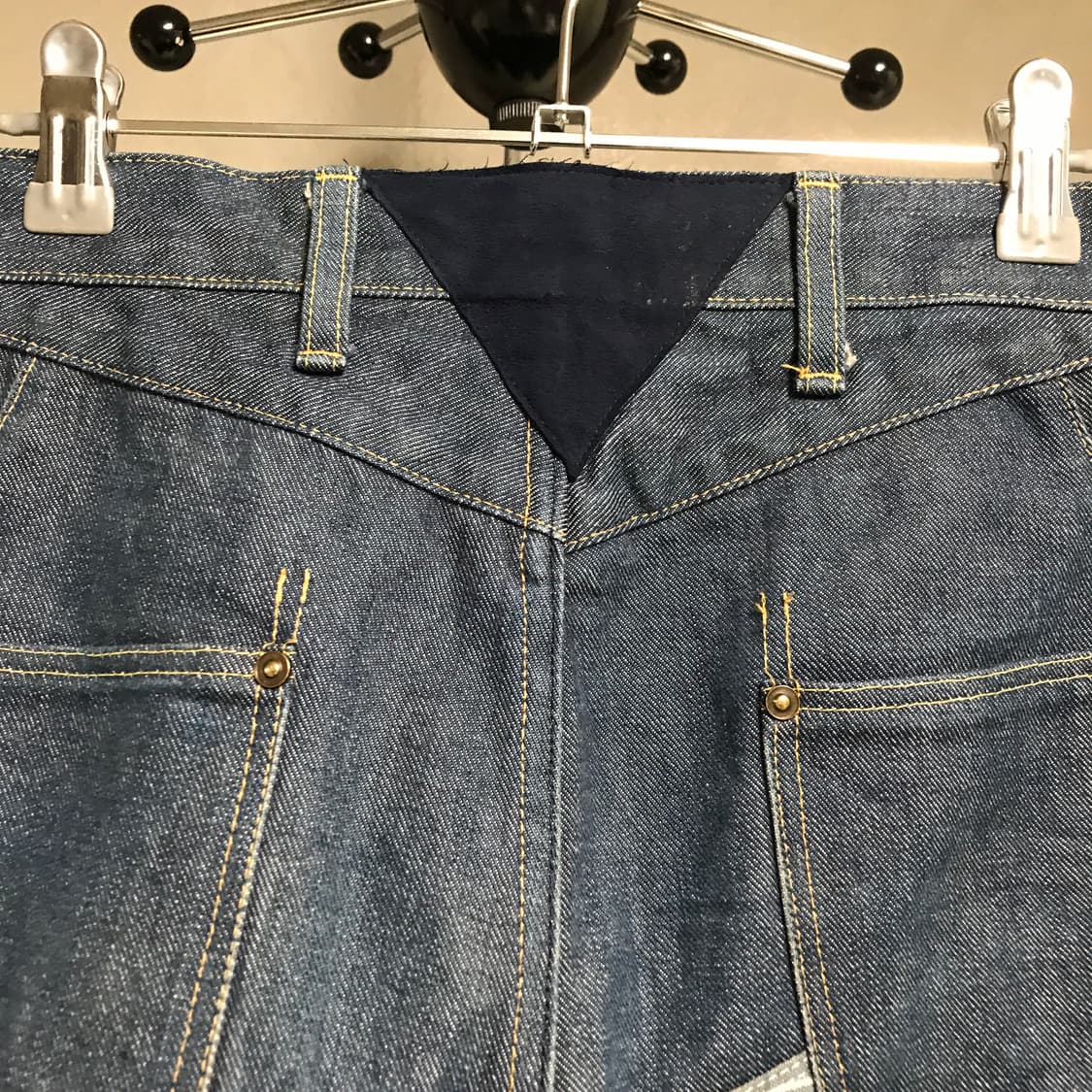 준야와타나베 패치워크 데님 팬츠 S 상품이미지6