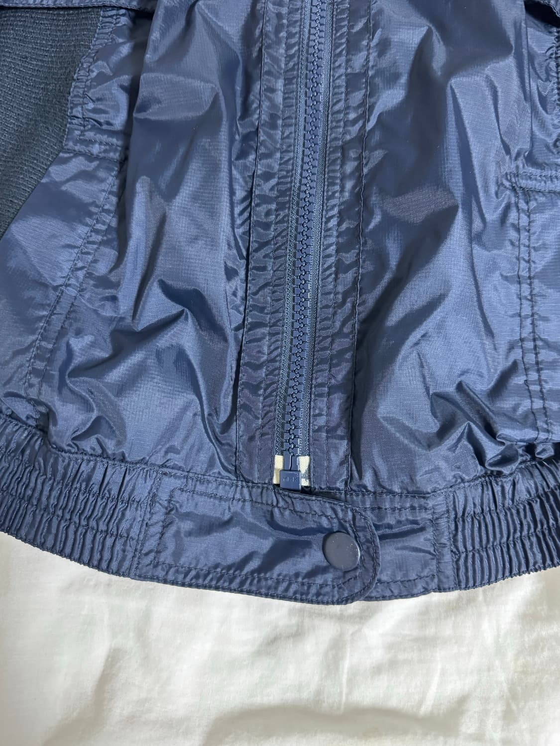 Vintage 셔링 윈드브레이커 자켓 상품이미지4