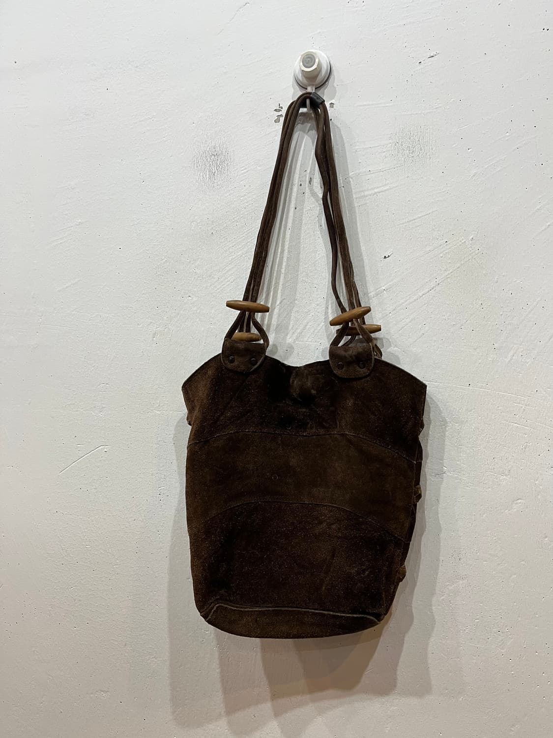 빈티지 웨스턴 리얼 스웨이드 숄더백 상품이미지4