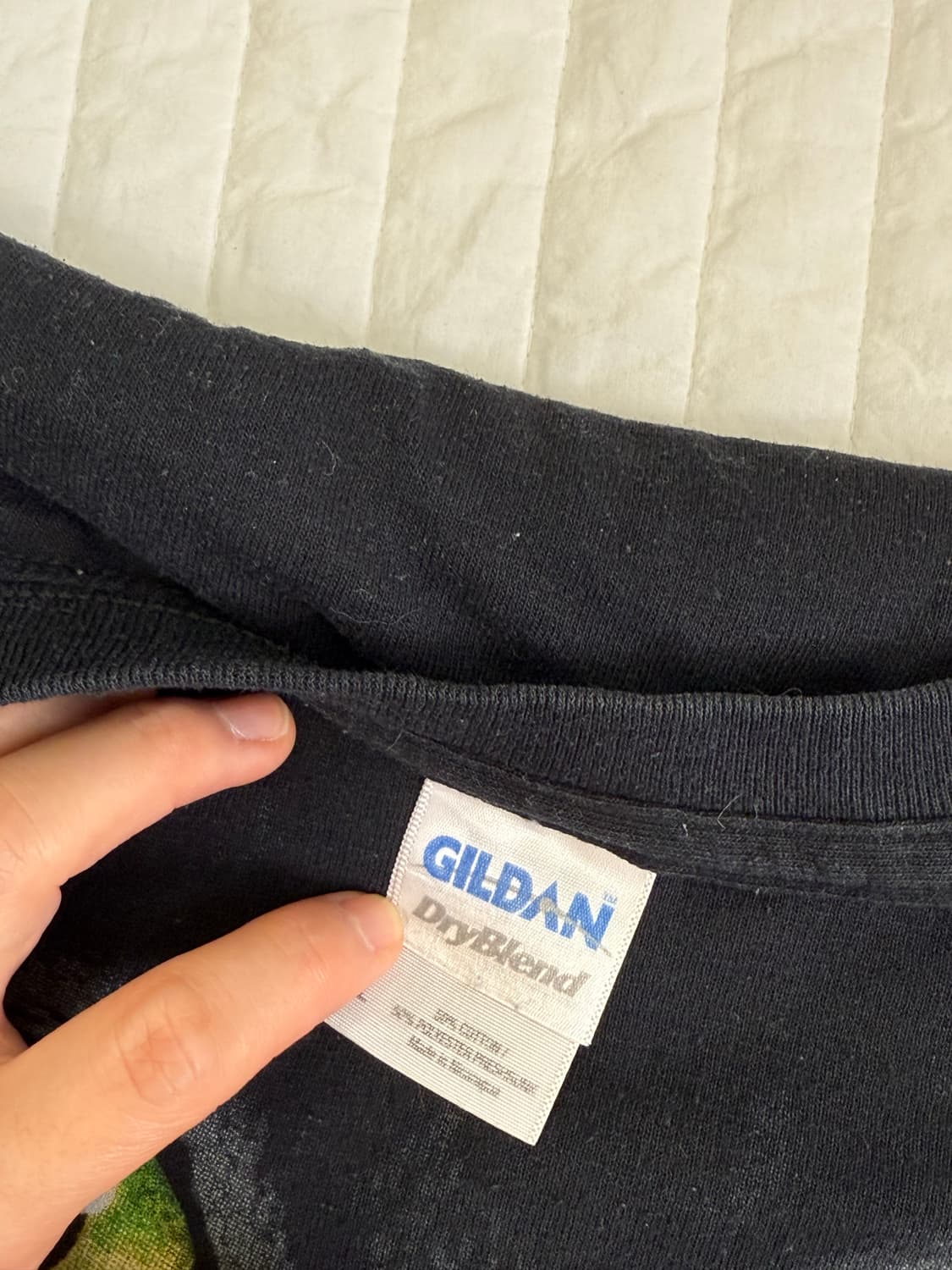 Gildan 검정 고양이 티셔츠 L 상품이미지3