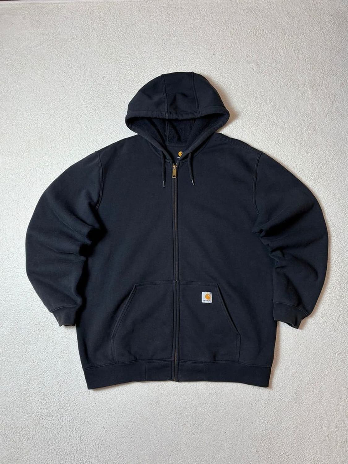 칼하트 오리지널 핏 헤비코튼 후드 집업 PN7192 상품이미지1