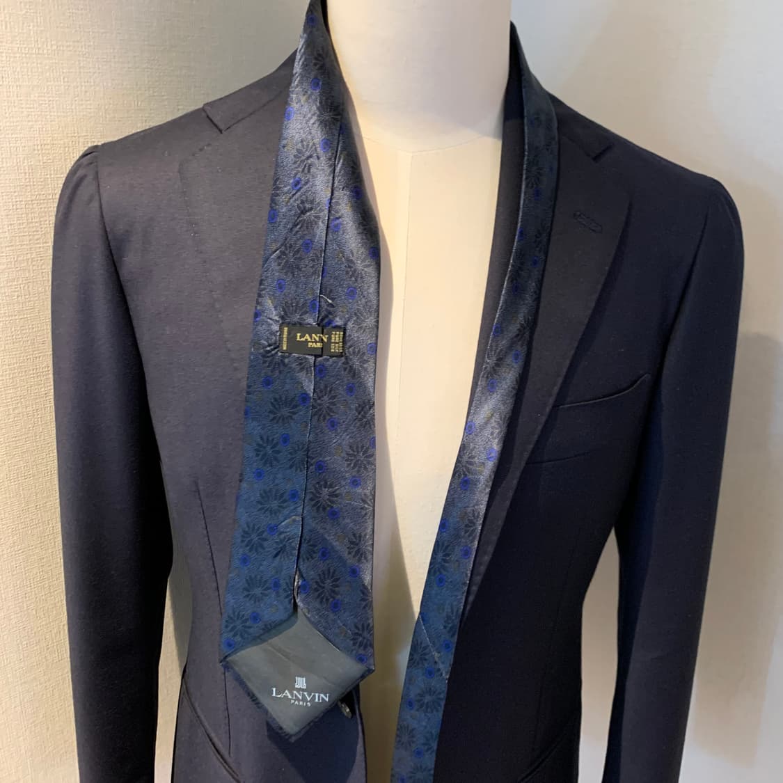 랑방(LANVIN) 명품넥타이 100실크 9.5cm A+등급 상품이미지2