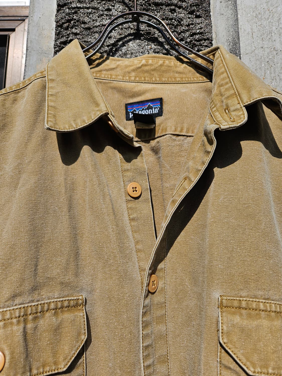 Patagonia 파타고니아 워크셔츠 (L,100~105 카라멜) 상품이미지4