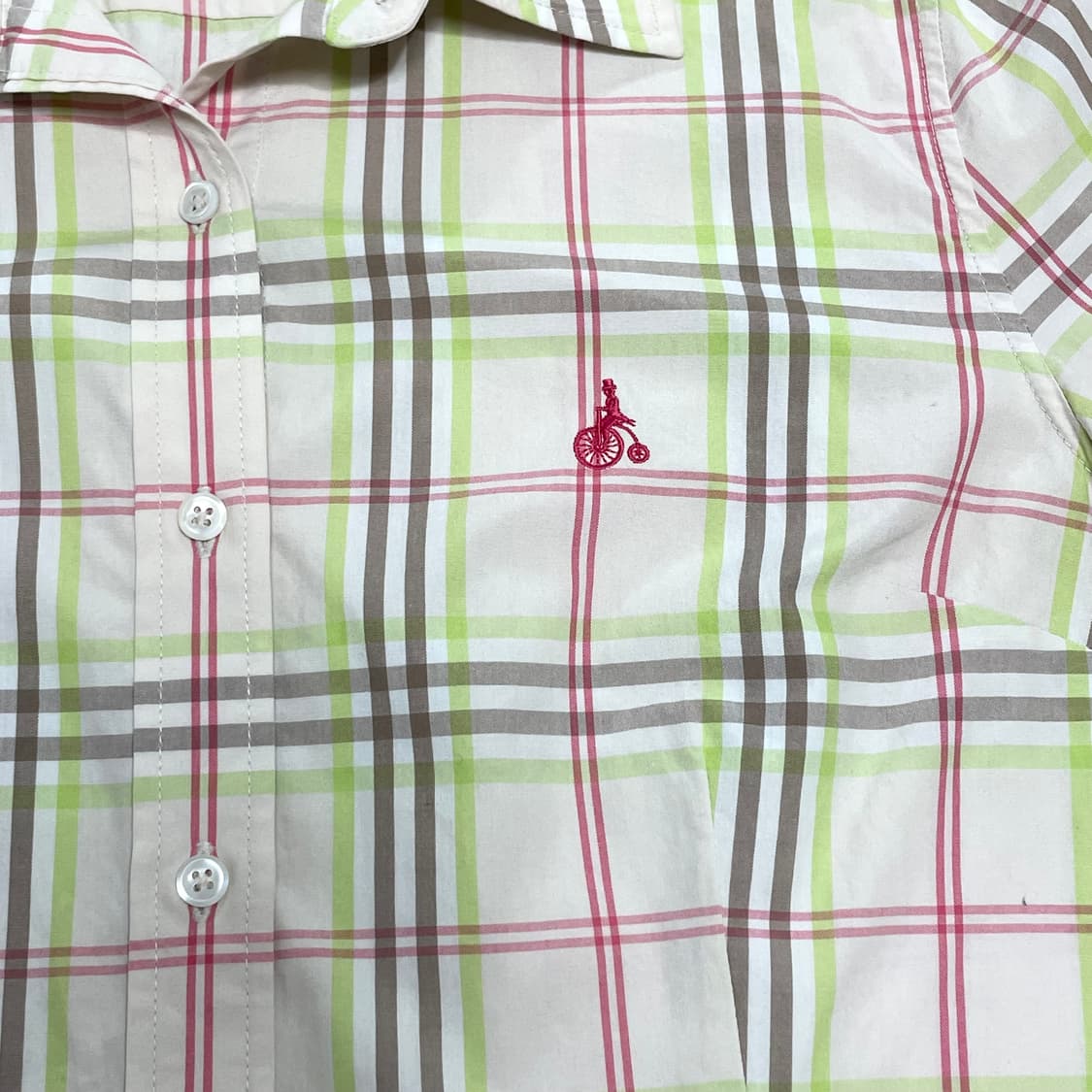 빈폴 레이디스 빈티지 체크 셔츠 여성95 상품이미지4