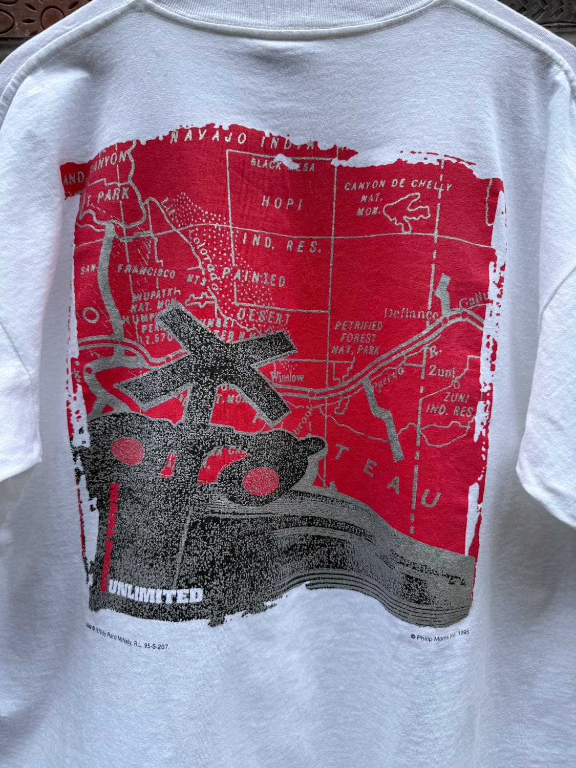 말보로 90s 언리미티드 포켓 빈티지 티셔츠 상품이미지3