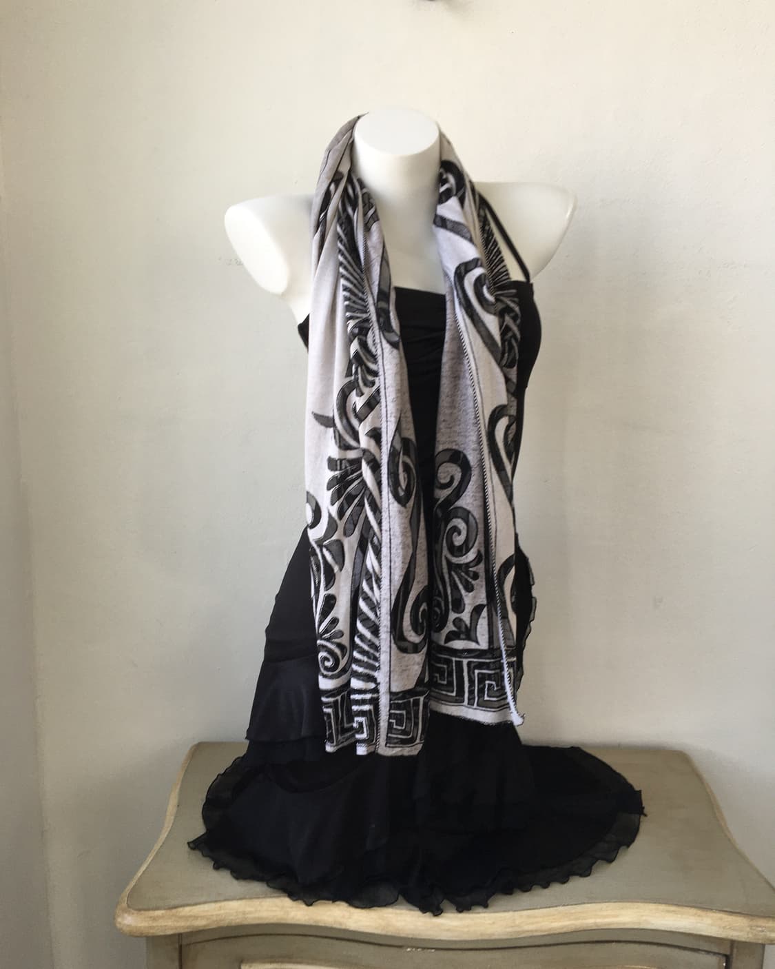  ornament pattern scarf 상품이미지2