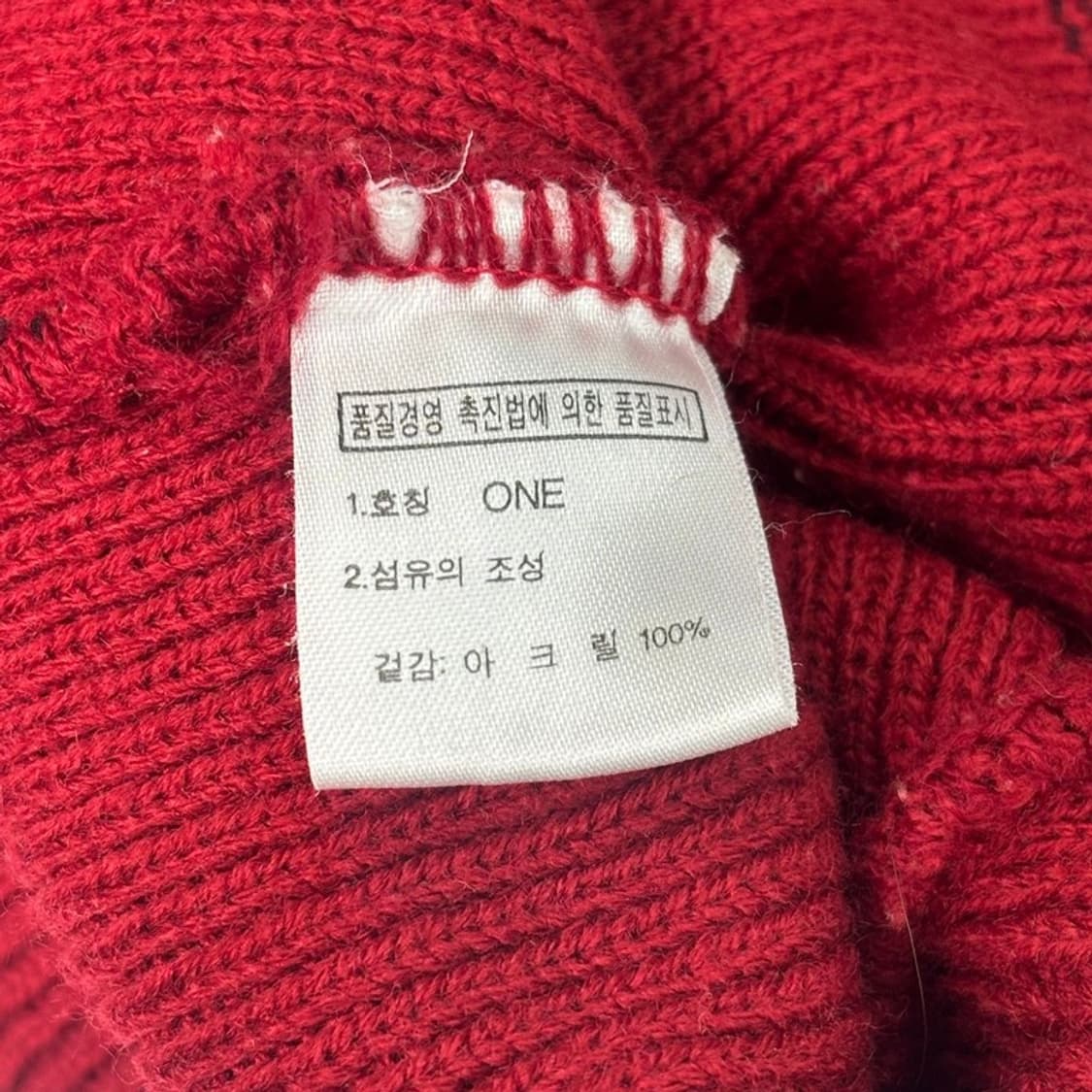 THE NORTH FACE 비니 레드 상품이미지4