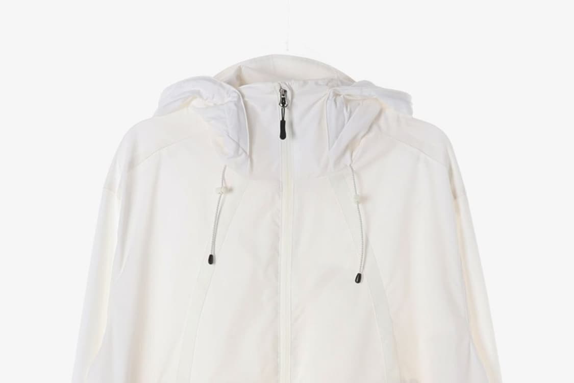 트래블 어프로칭 후드 윈드브레이커 화이트 M 상품이미지4