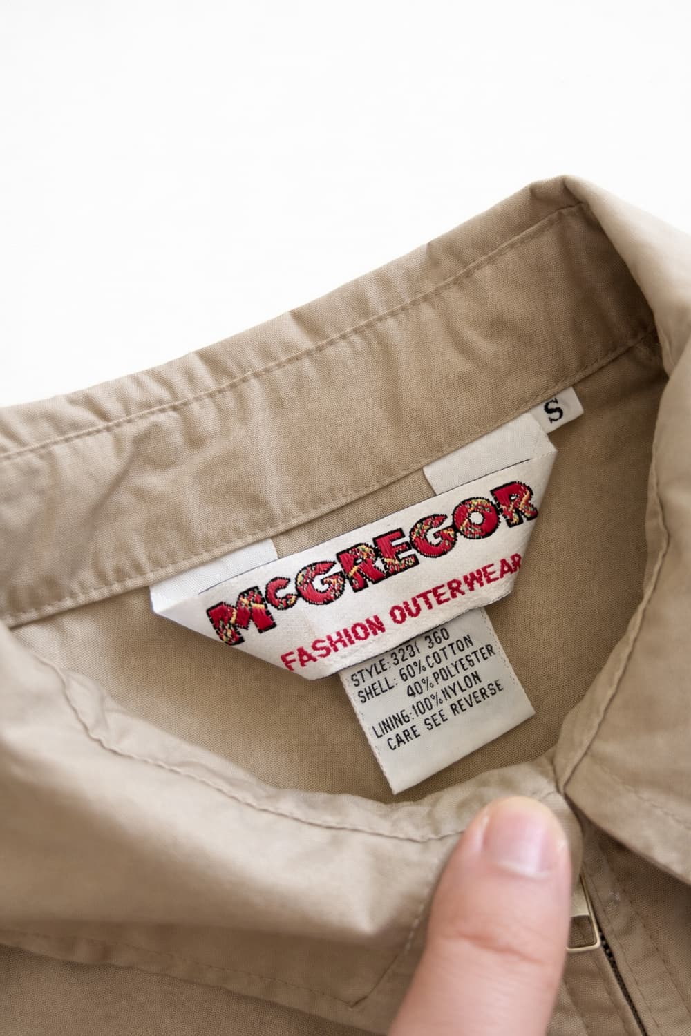 90s McGregor 드리즐러 스윙 탑 S 데드스탁 상품이미지6