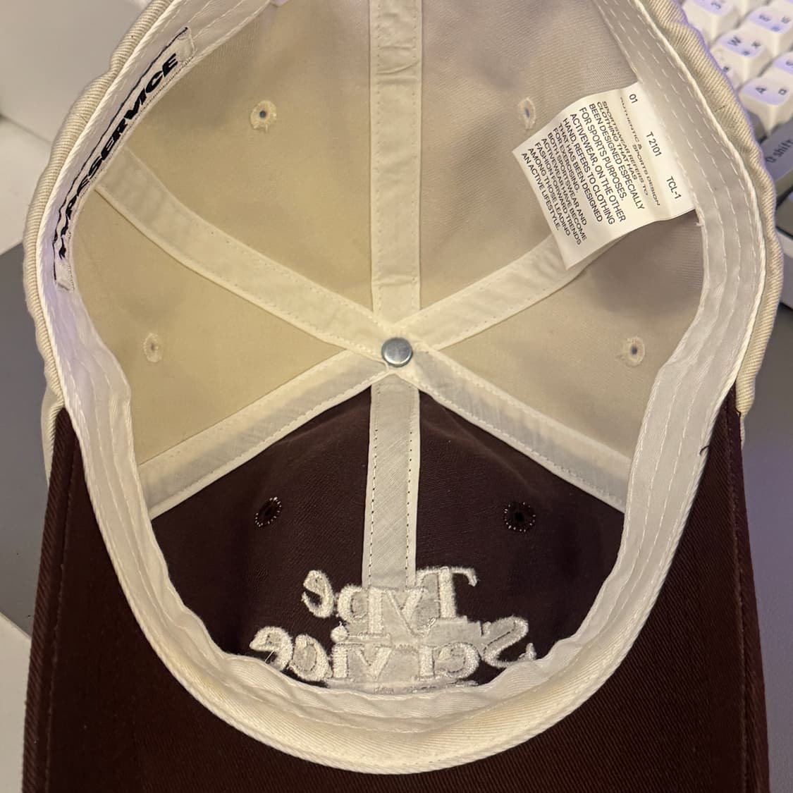 타입서비스 볼캡 브라운 상품이미지2