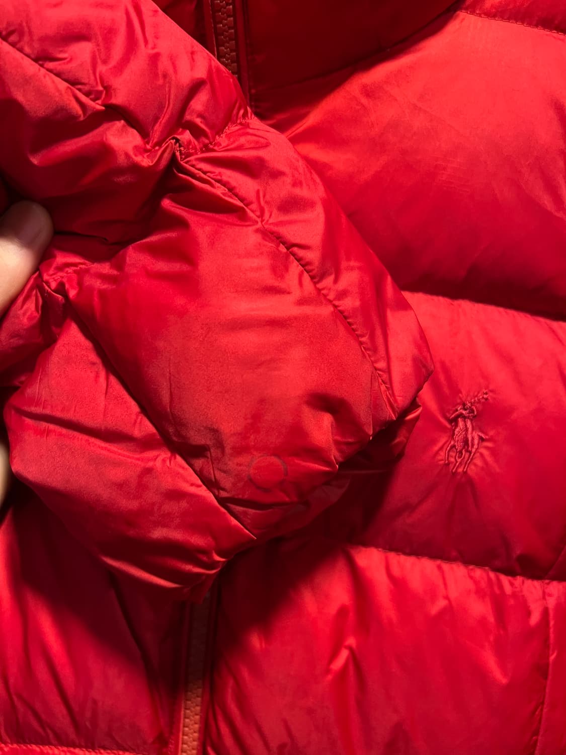 [L]폴로 랄프로렌 신형 레드 덕다운 패딩 상품이미지4