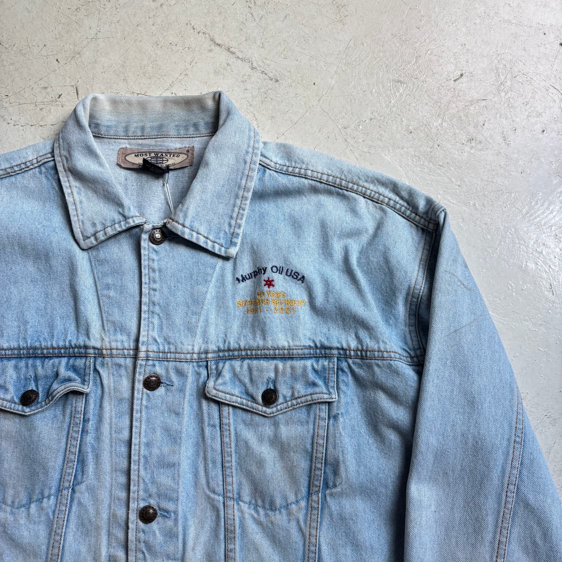 90s Most Wanted 빈티지 데님 트러커 자켓 2XL 상품이미지2