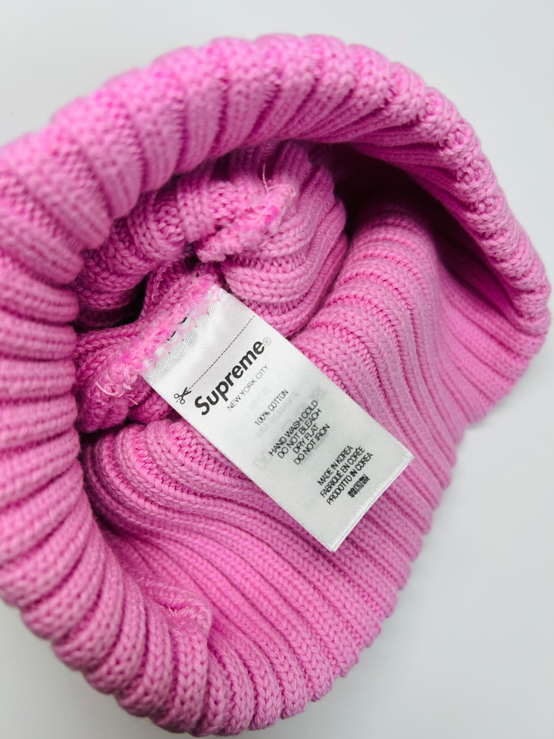 25SS 슈프림 오버다이드 비니 핑크 상품이미지3