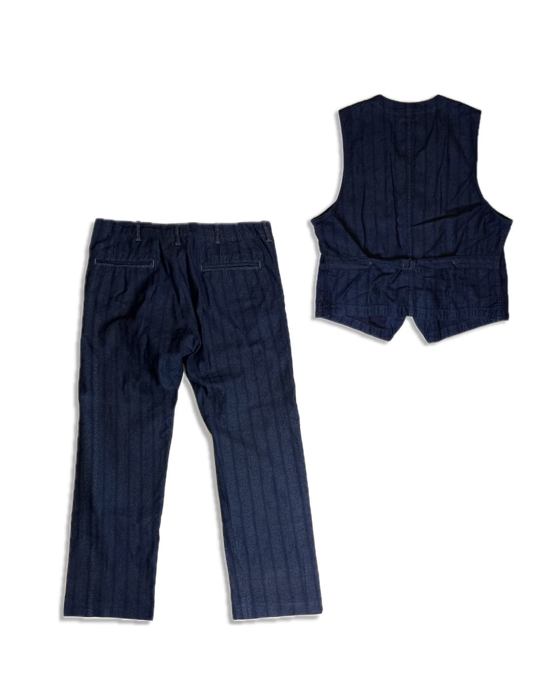 RRL 더블알엘 데님 수트 셋업 (자켓+베스트+팬츠) 상품이미지4