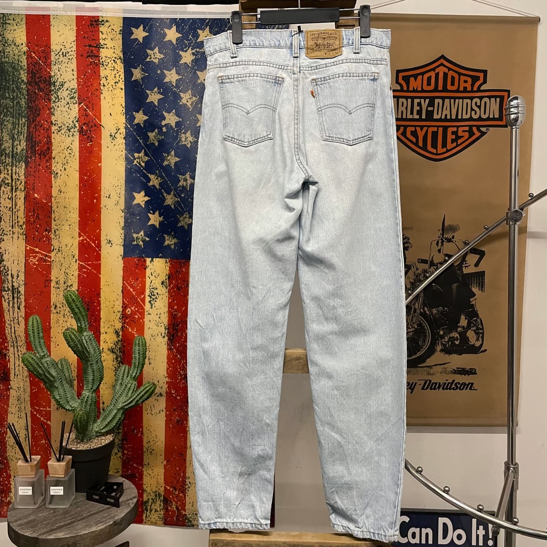 90s 리바이스 얠로우 탭 Made in USA 데님 팬츠 상품이미지2