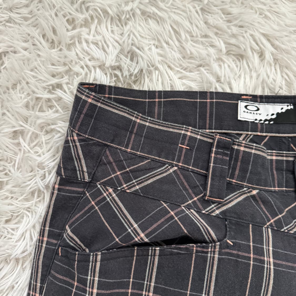 OAKLEY 일본빈티지 바지 오클리 빈티지팬츠 빈티지바지 오클리바지 체크 상품이미지1