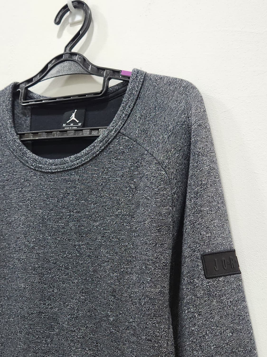 [M] 조던 맨투맨 남성 M 약기모 다크그레이 상품이미지2