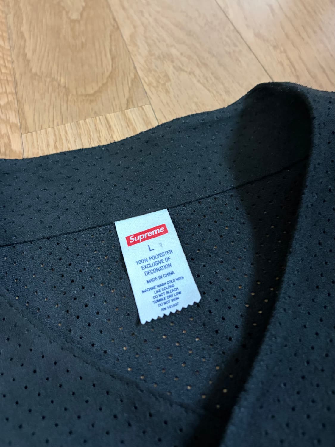 [L] 슈프림 메쉬 베이스볼 져지 24ss 상품이미지5