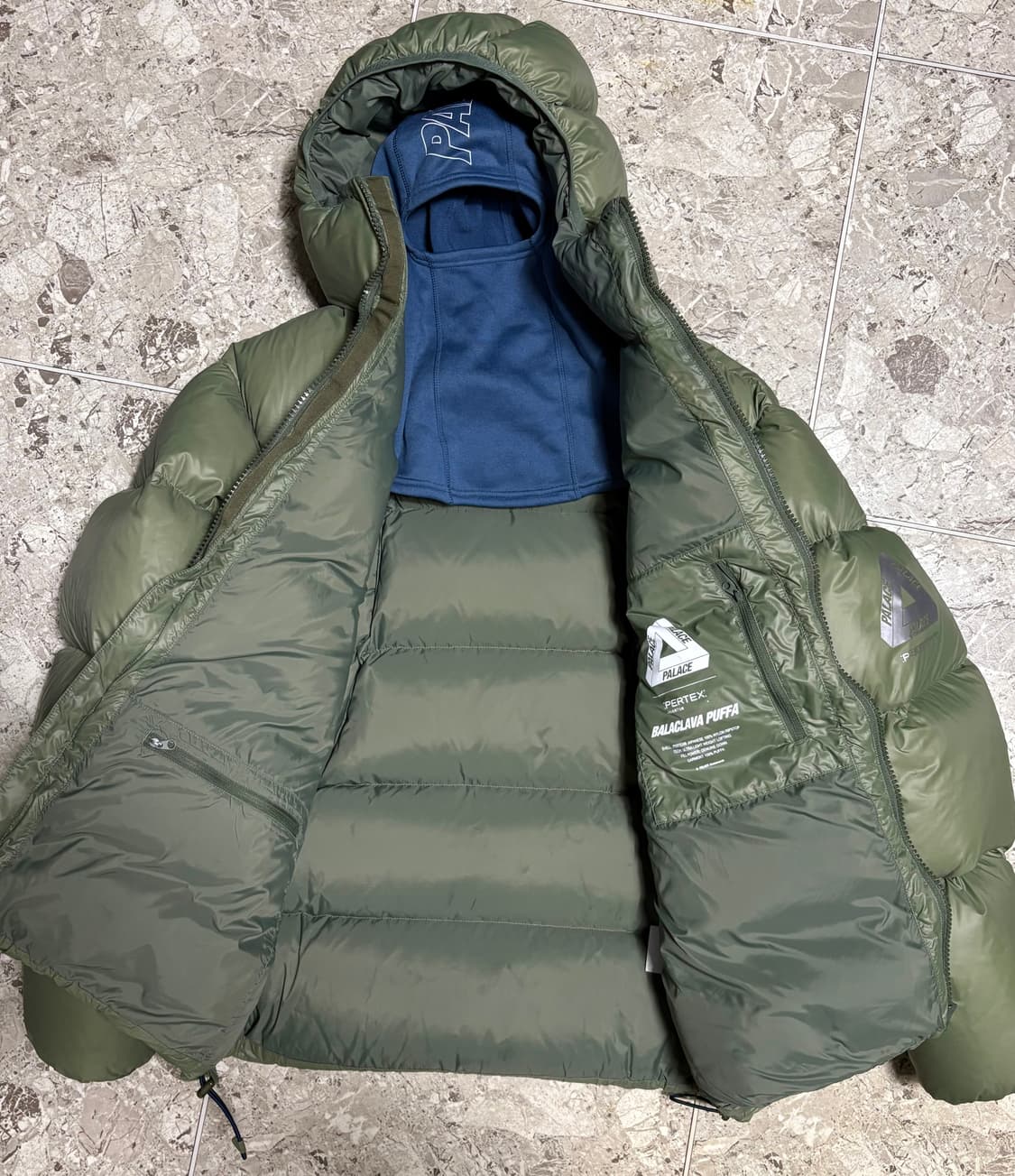 팔라스 퍼텍스 오파크 바라클라바 푸파 그린 패딩 L 상품이미지3