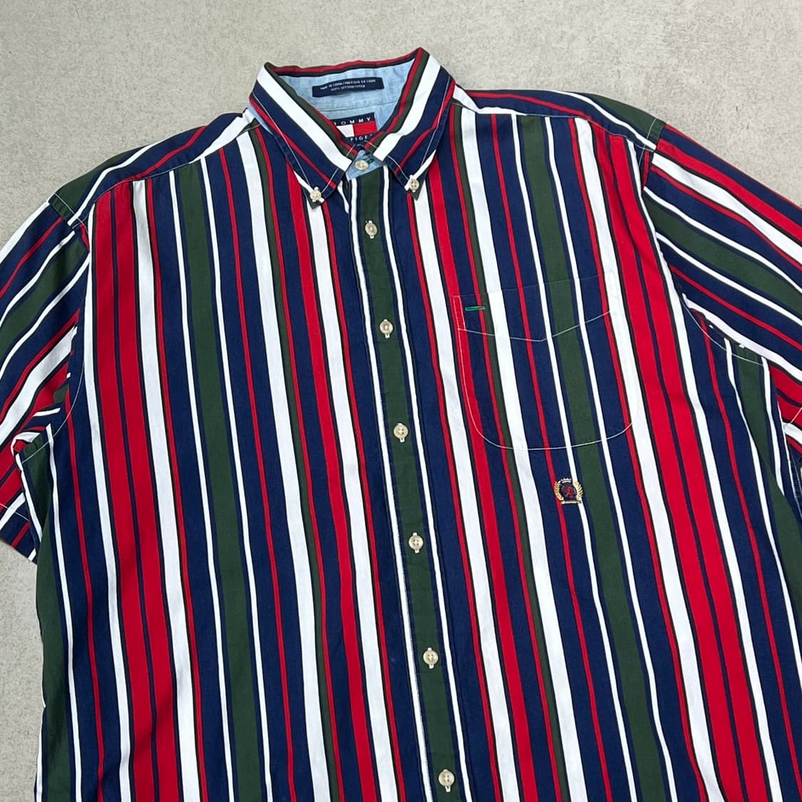 타미힐피거 스트라이프 반팔셔츠 s10449 상품이미지3