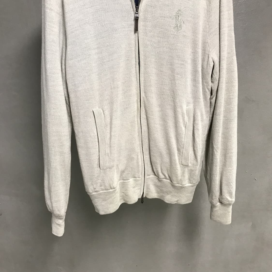 폴로 랄프로렌 니트 집업 M 상품이미지3