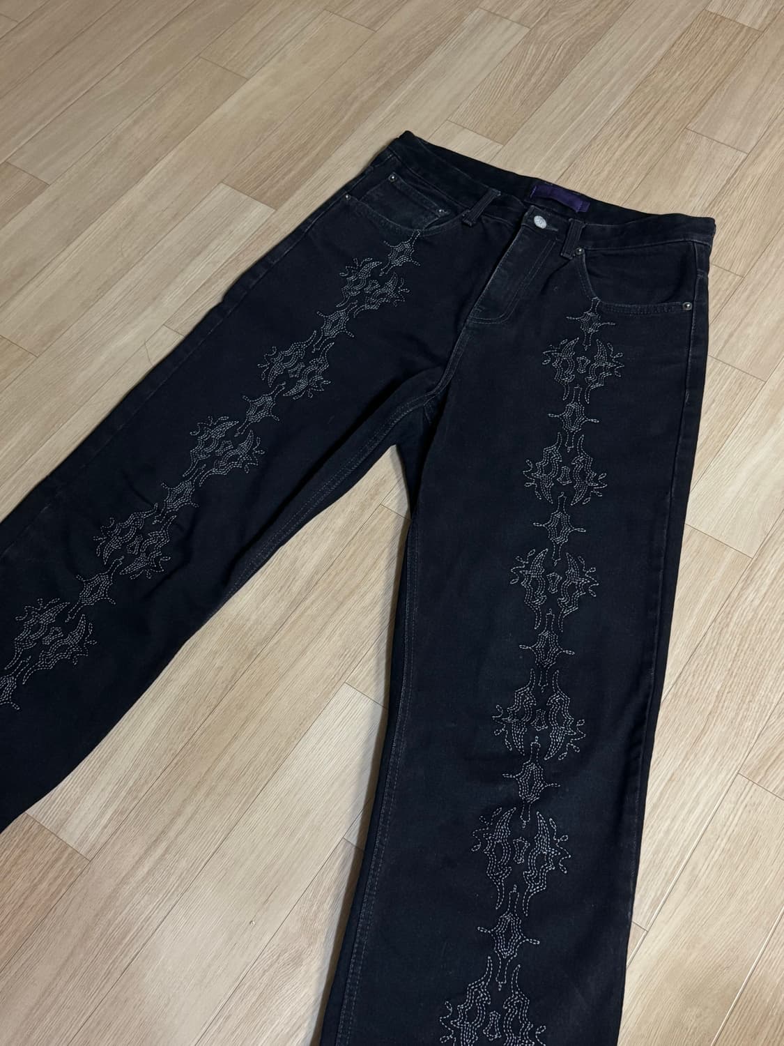 비슬로우 western black 데님 상품이미지5