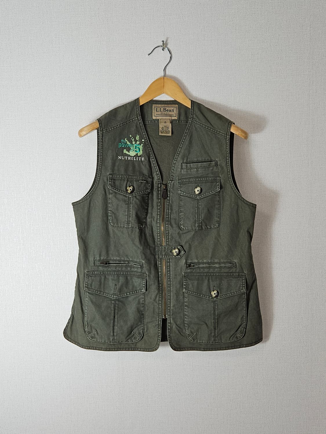 90s 엘엘빈 L.L.BEAN 유틸리티 베스트 조끼 자켓 빈티지 M 상품이미지1