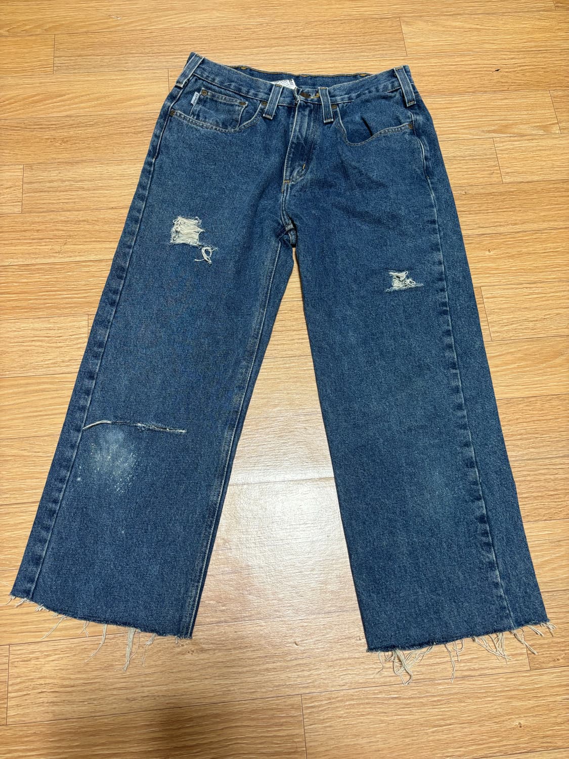 칼하트 데님 청바지 블루 상품이미지3