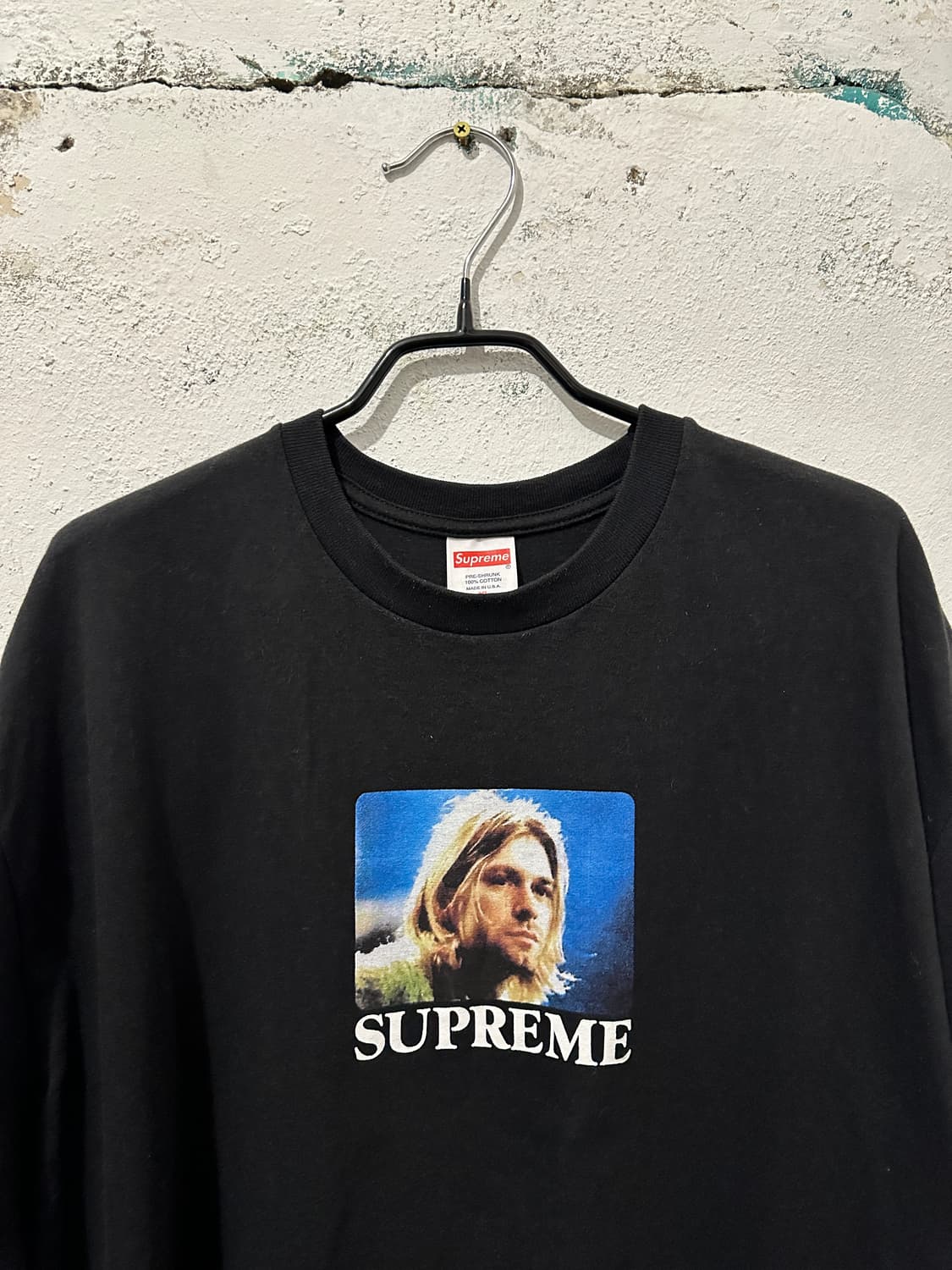 슈프림 커트 코베인 티셔츠 블랙 - 23SS 상품이미지2