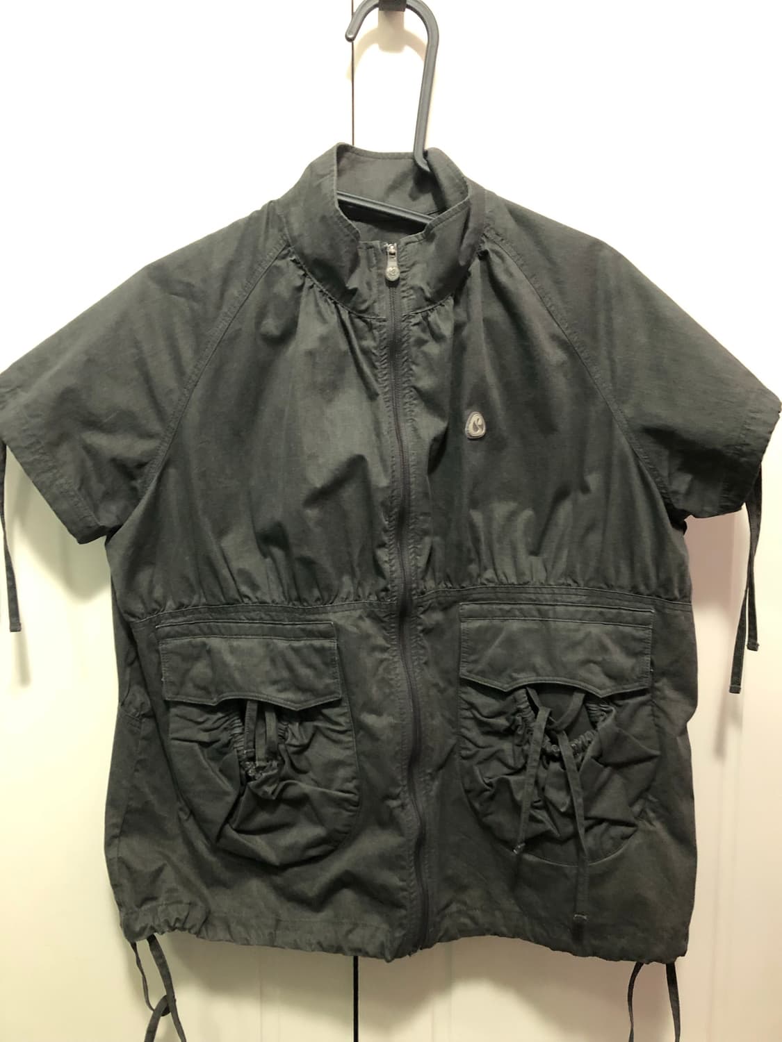 코이세이오 셔링 포켓 자켓 챠콜 상품이미지2