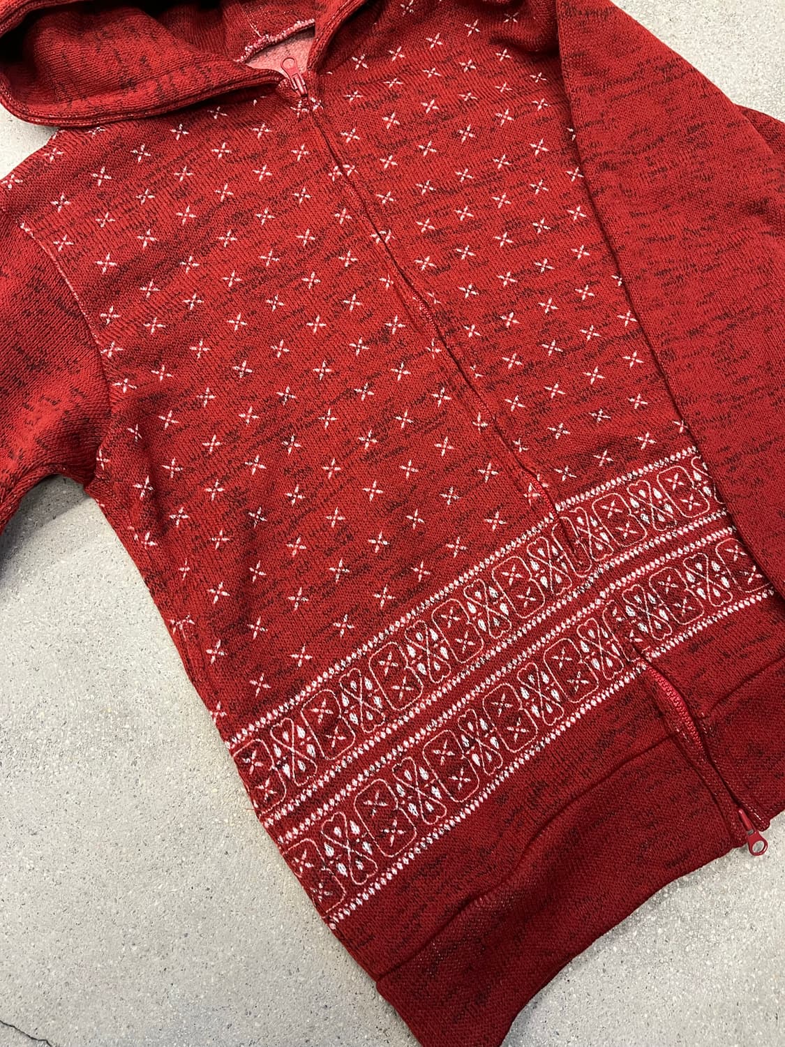 BIGBANG VIP JAPAN 후드 니트 집업 상품이미지4