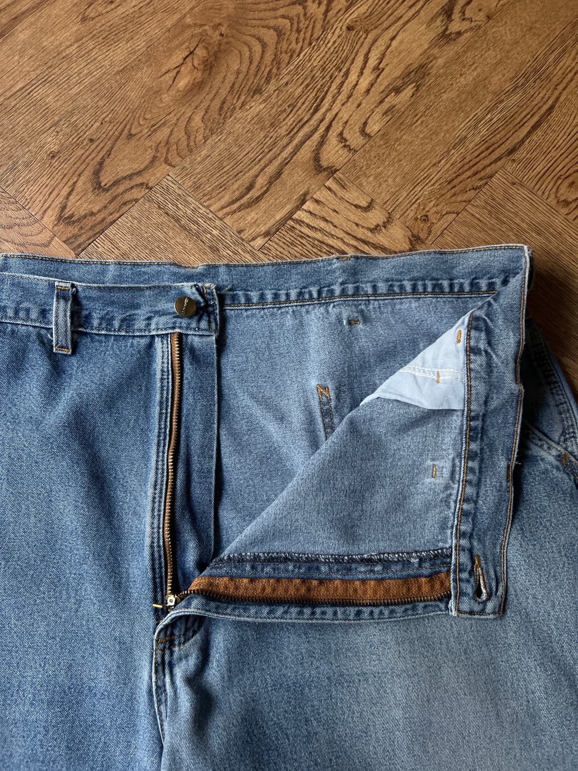 [44]칼하트 USA 빅사이즈 싱글니 카펜터 워크 데님 팬츠 상품이미지3