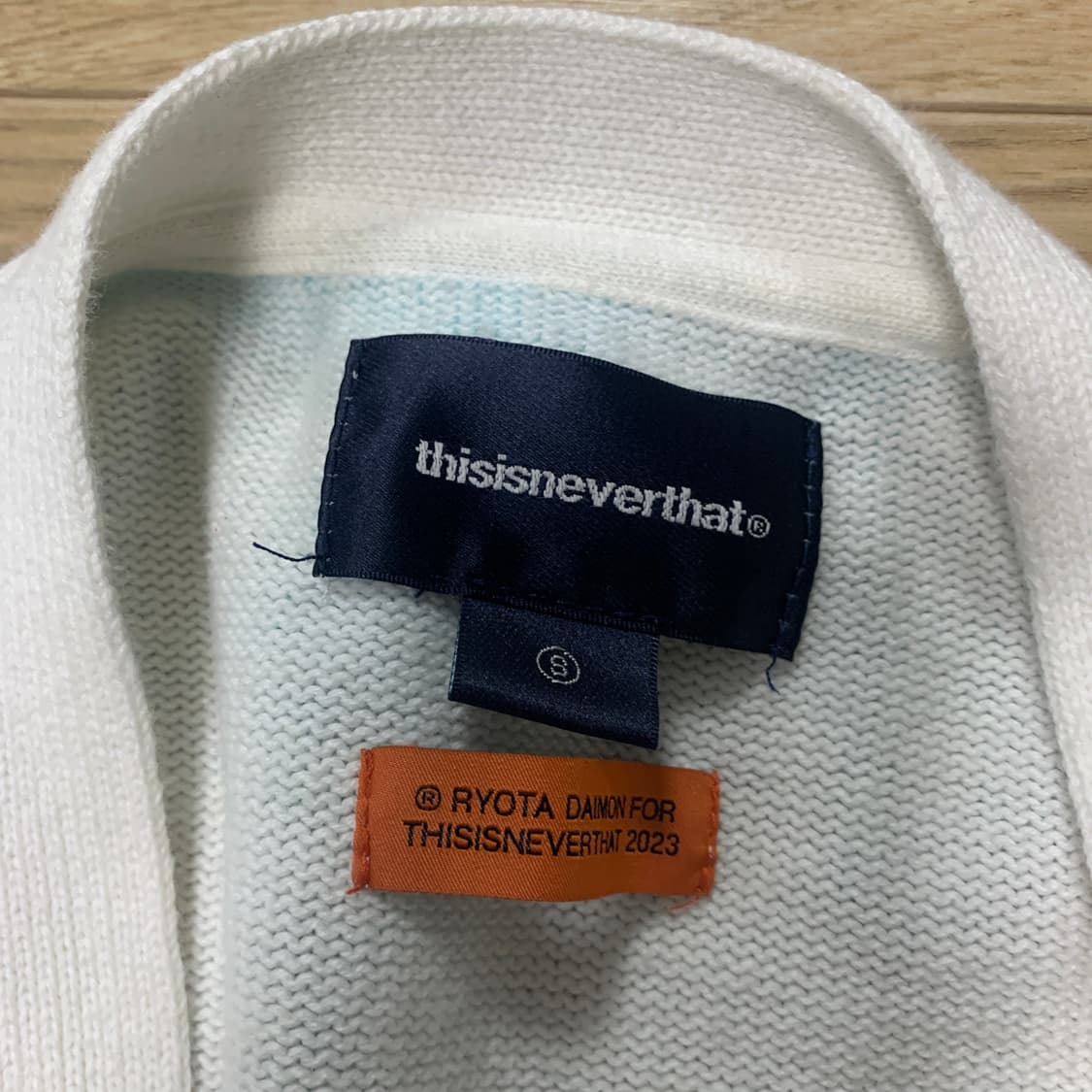 S)Thisisneverthat chess zip cardigan 상품이미지4