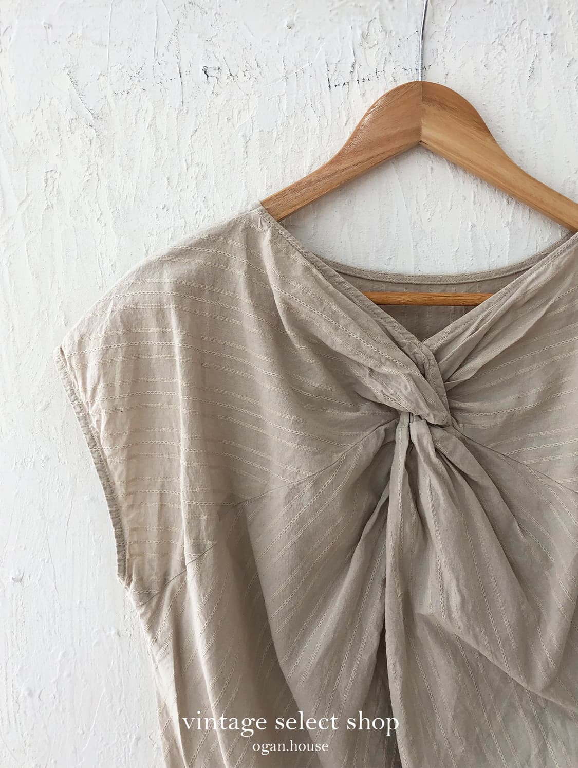 vintage twist front stripe top 상품이미지4