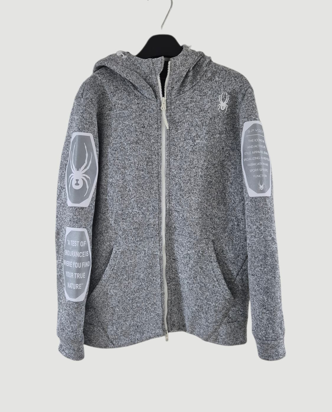 스파이더 F/W 헥타곤 후드집업 남여공용 상품이미지1