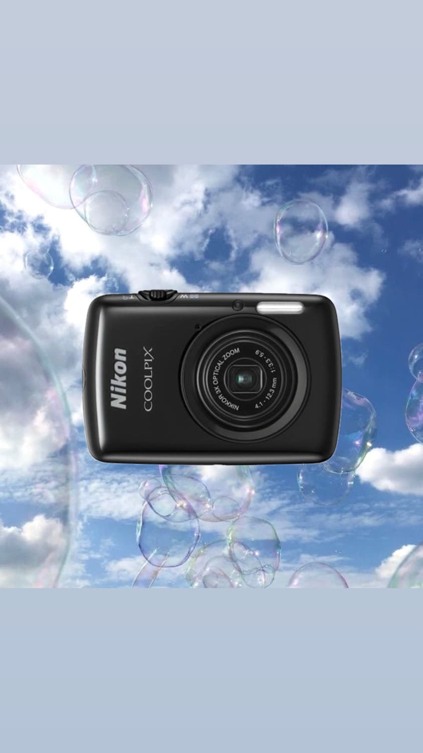 니콘 쿨픽스 s01 nikon coolpix 블랙 디카 카메라 상품이미지1