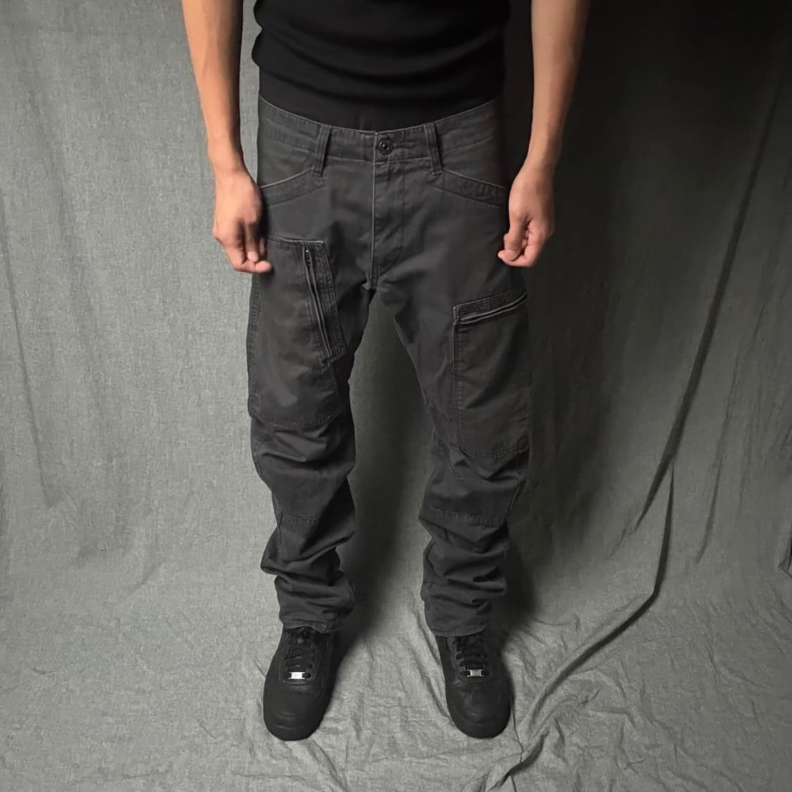 G-STAR RAW 포켓 커브드 카고팬츠 상품이미지1