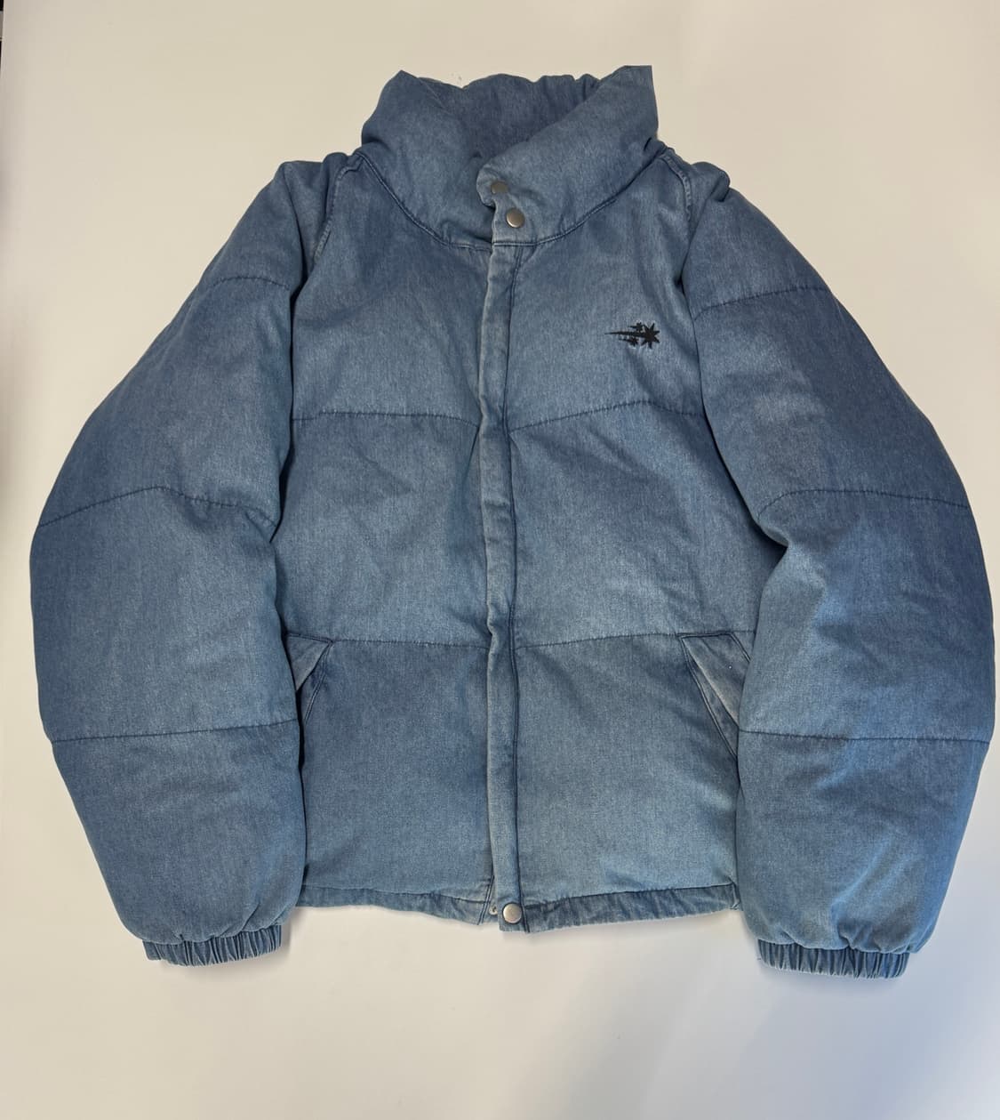 희귀!! 나이스고스트클럽 빅사이즈 워싱 데님 패딩 2XL~ 상품이미지1