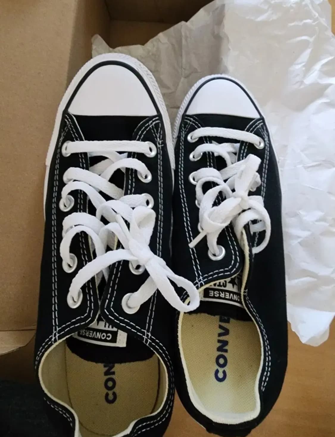 컨버스 척 테일러 올스타 옥스 블랙 / M9166C 255 상품이미지1