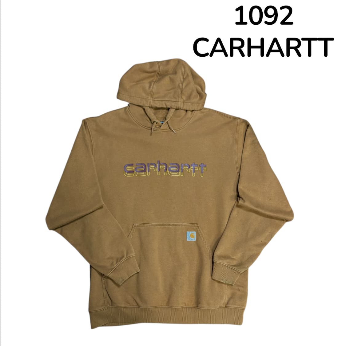 칼하트 데저트 된장 오버핏 후드티 L 상품이미지3