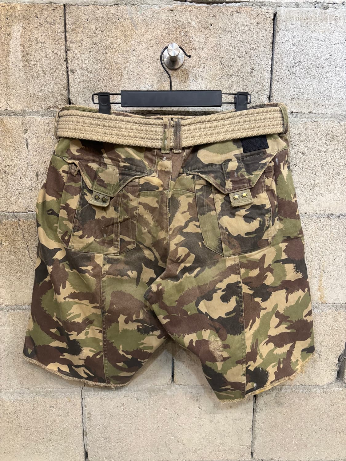 아르마니 익스체인지 카모 숏팬츠 상품이미지2