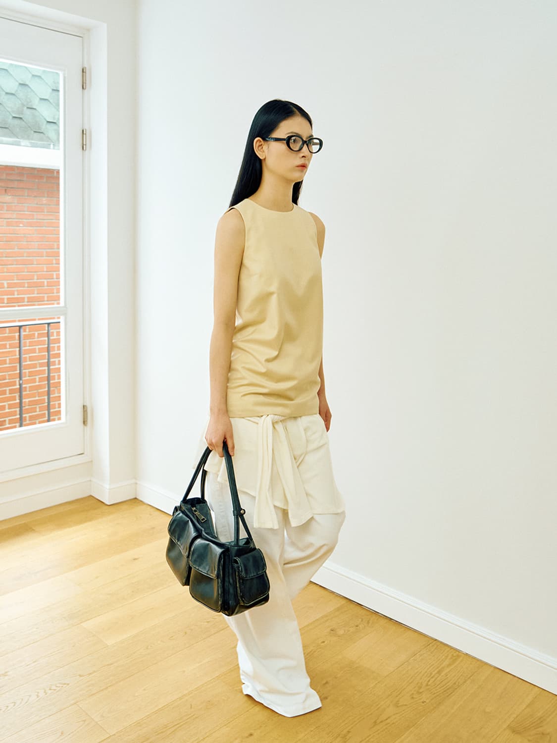 위메농 clair 레이어드 타이 스커트 새상품 상품이미지4