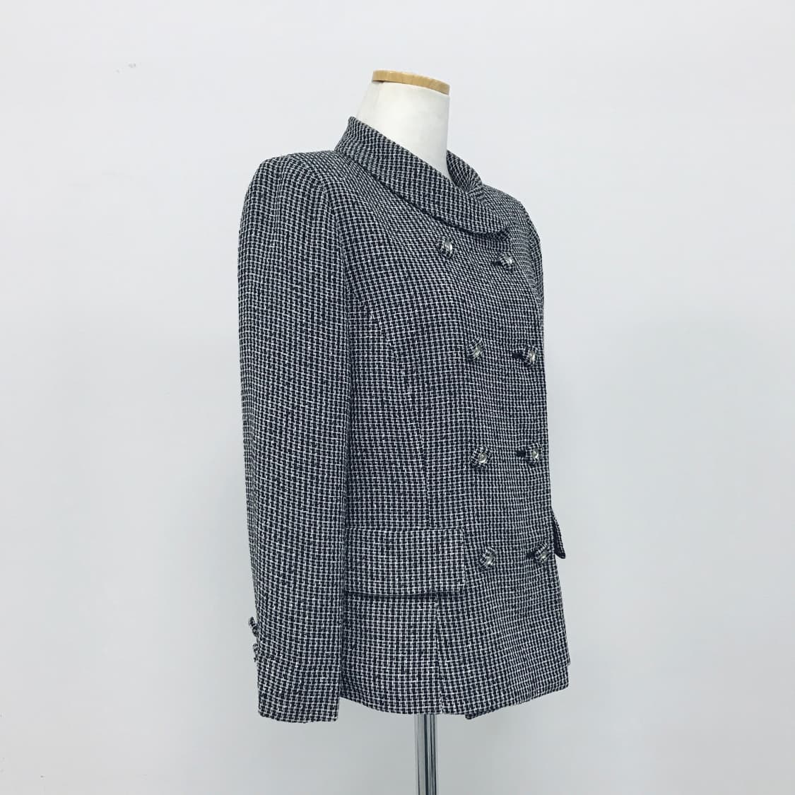 단아한 체크자켓 🇯🇵 상품이미지4