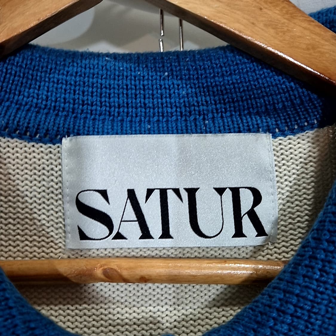 Satur 세터 나폴리 소프트 폴로 니트 상품이미지4