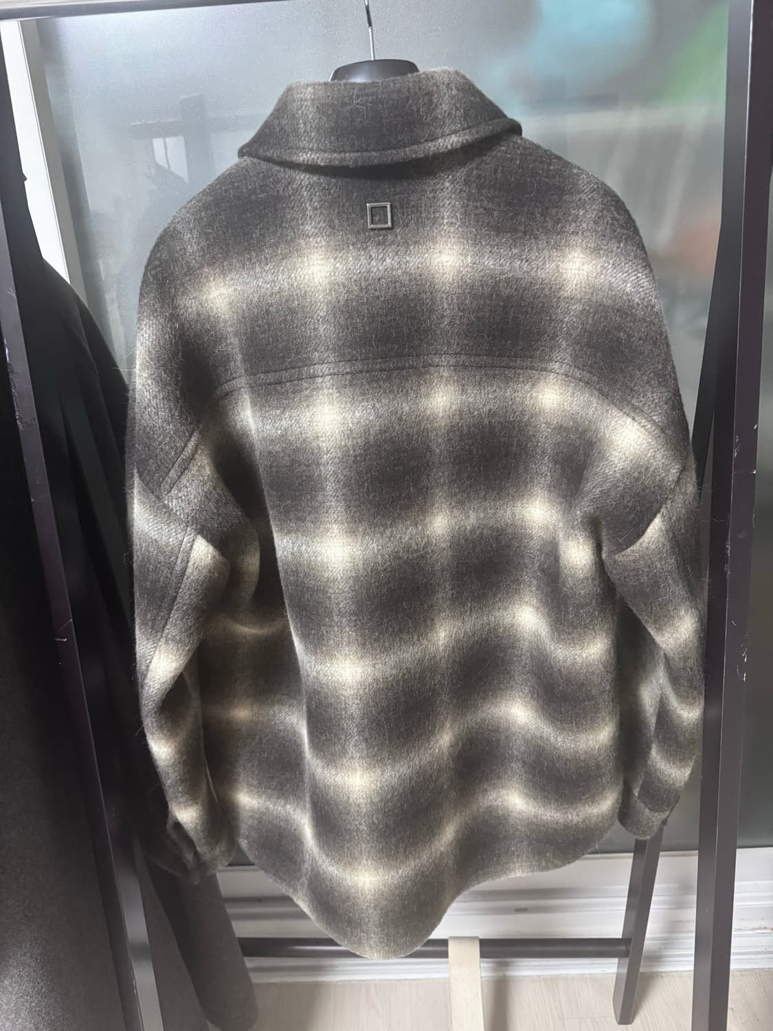 우영미 옴브레 체크 자켓 상품이미지2