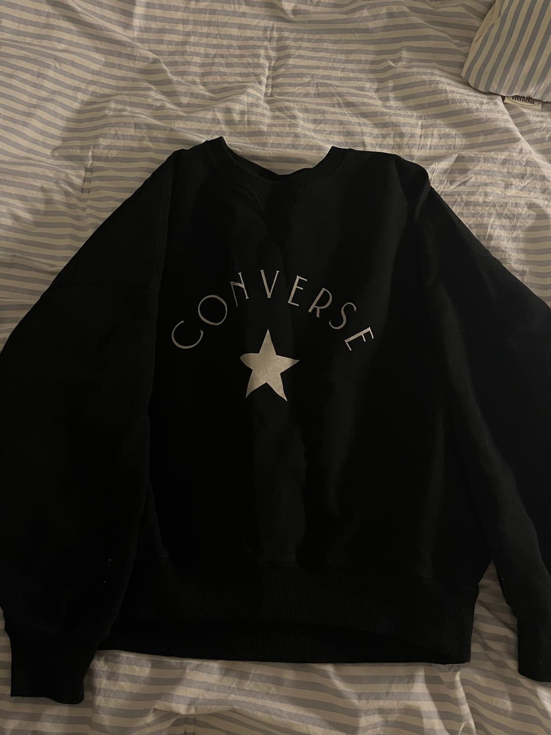 컨버스 크롭 맨투맨 상품이미지1