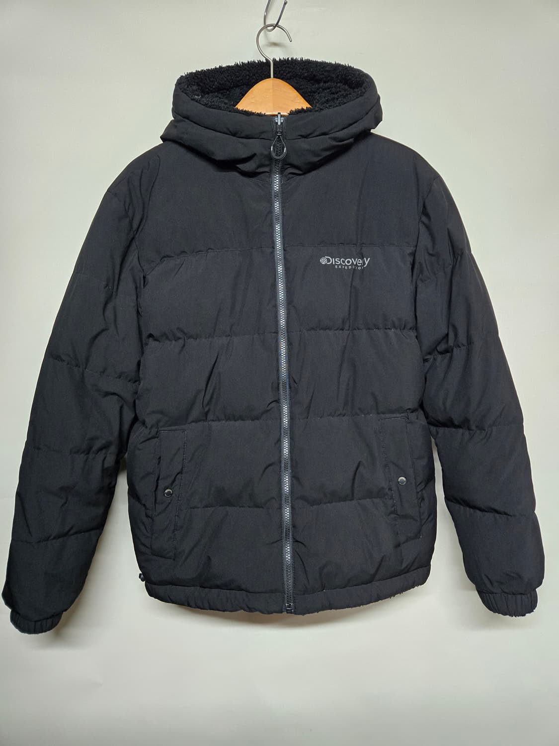디스커버리 리버시블 후드 패딩 플리스 100 상품이미지4